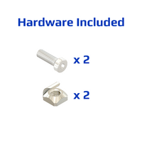 50-240-0 MODULAR SOLUTIONS PULL HANDLE 120, NO MOUNTING HARDWARE INCLUDED
